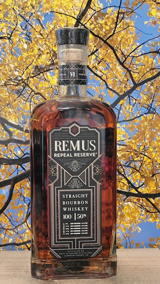 Remus repeal reserve straight bourbon whiskey 100proof