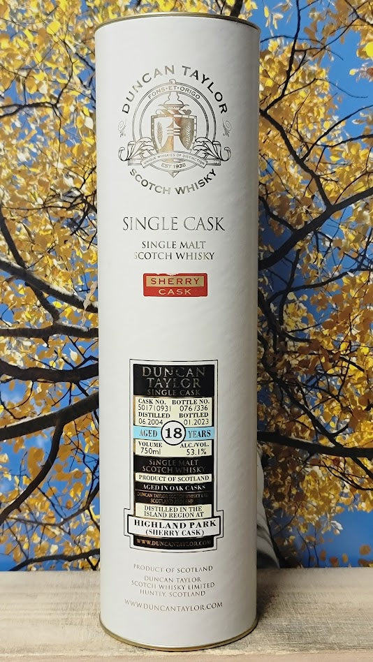 Duncan taylor highland park 18yr