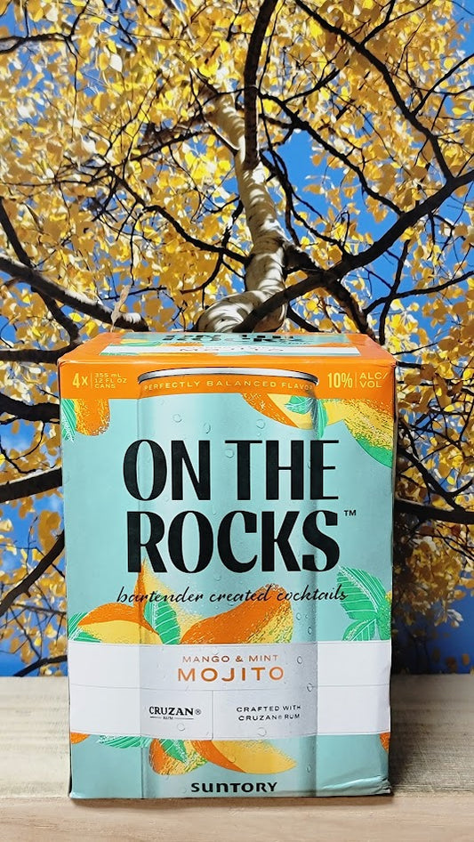 On the rocks mango & mint mojito
