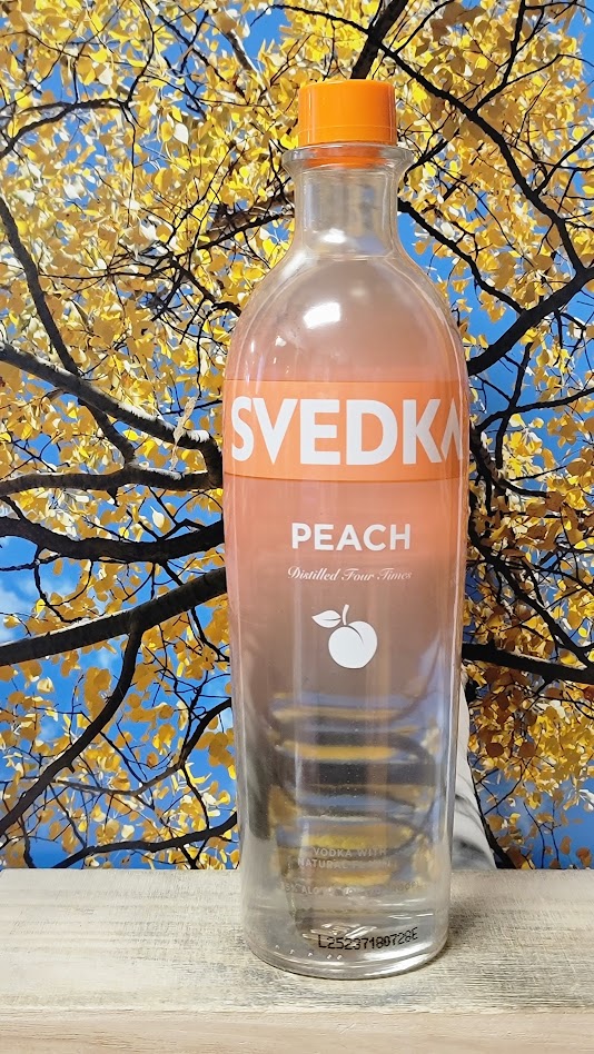 Svedka peach vodka