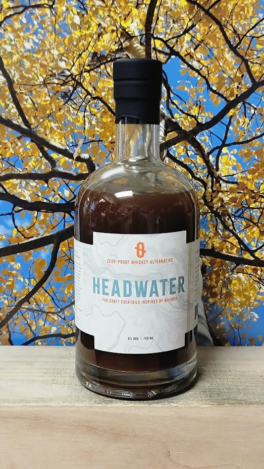 Locke & co headwater zero proof whiskey
