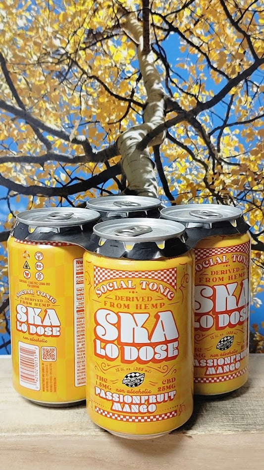 Ska social tonic lo dose passionfruit mango