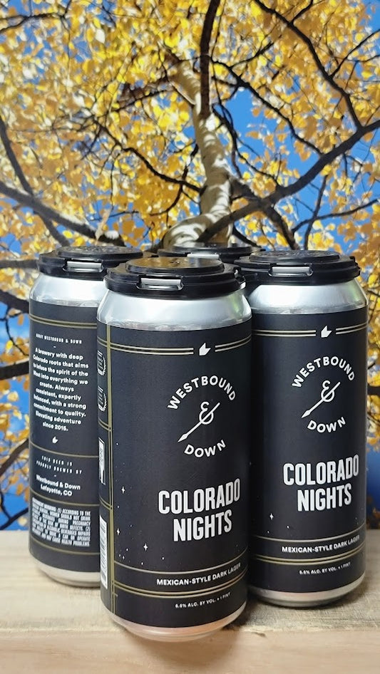 Westbound down colorado nights mexican style dark lager