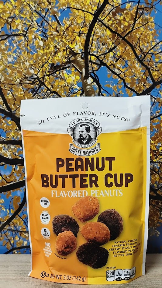 Pear's snacks peanut butter cup nuts