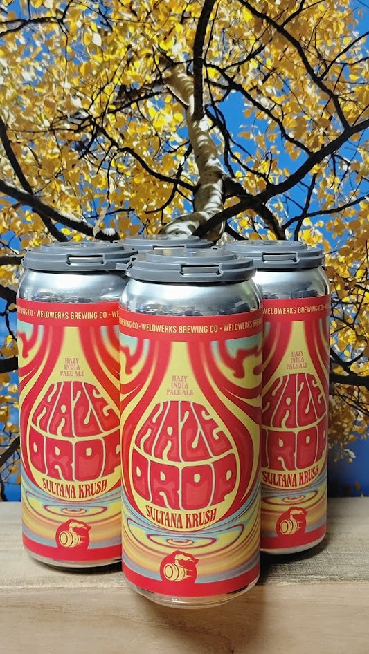 Weldwerks haze drop sultana krush hazy ipa