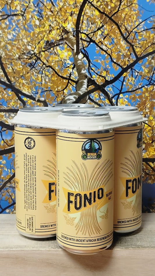 Russian river fonio blonde ale