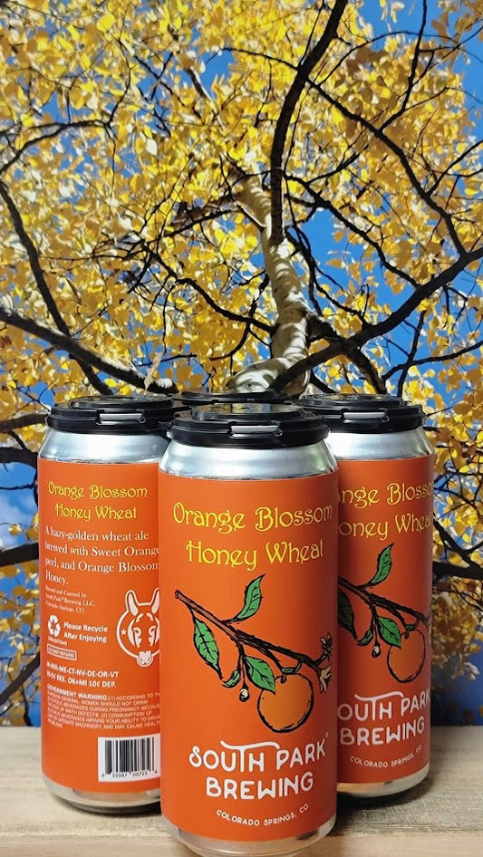 South park brewing orange blosson honey wheat