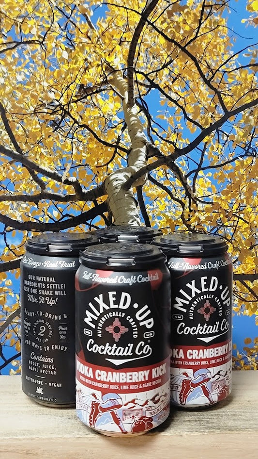 Mixed up cocktail vodka cranberry kick