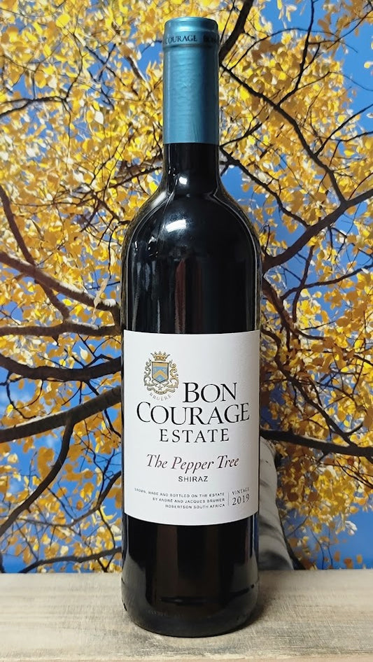 Bon courage estate peppertree shiraz