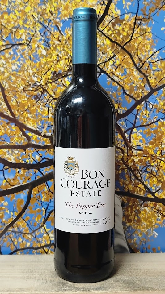 Bon courage estate peppertree shiraz
