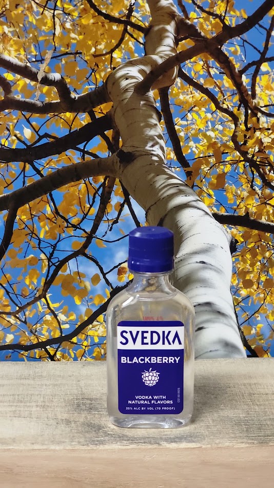 Svedka blackberry vodka