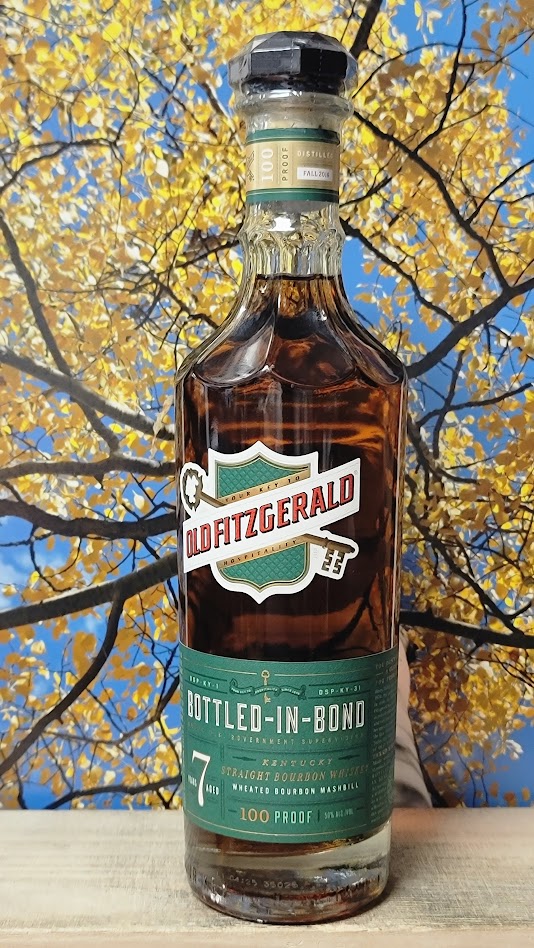 Old fitzgerald 7yr bottled in bond 100pf bourbon