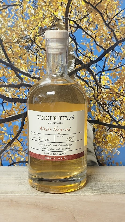 Uncle tim's cocktails white negroni