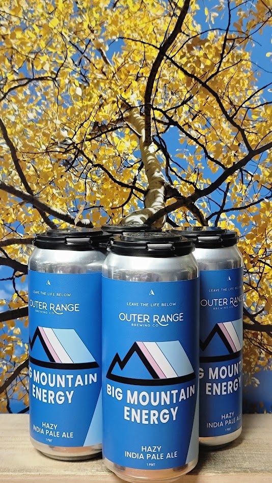 Outer range big mountain energy hazy ipa