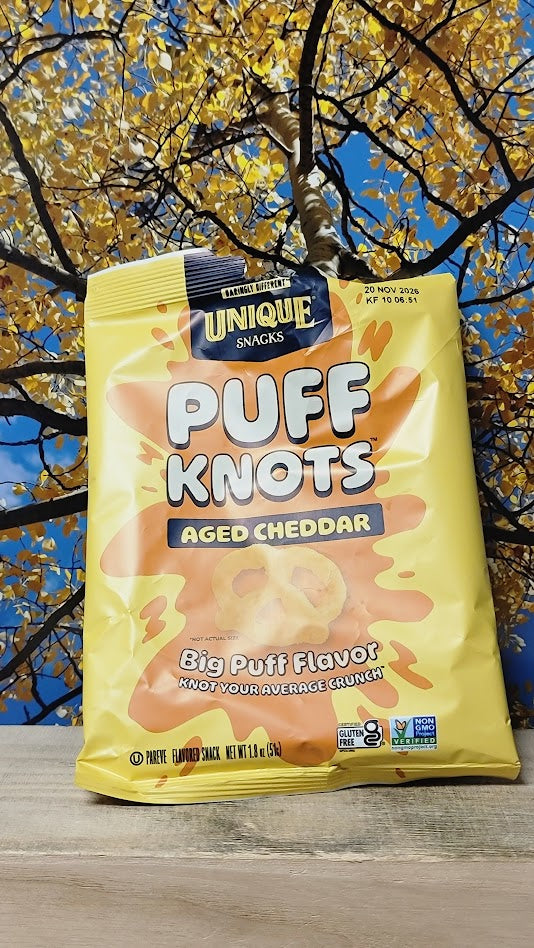 Unique puff knots aged cheddar pretzel dip