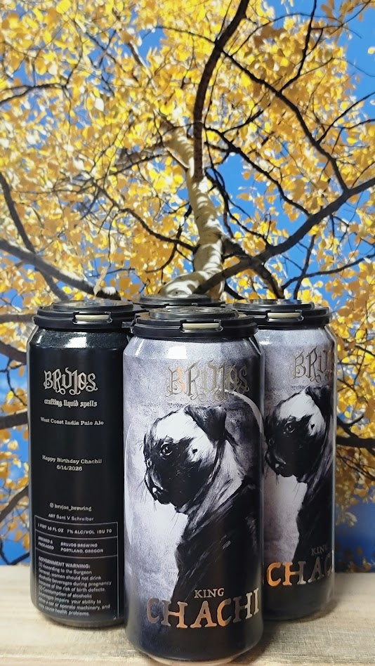 Brujos king chachi west coast ipa