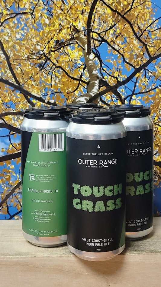 Outer range touch grass west coast style ipa