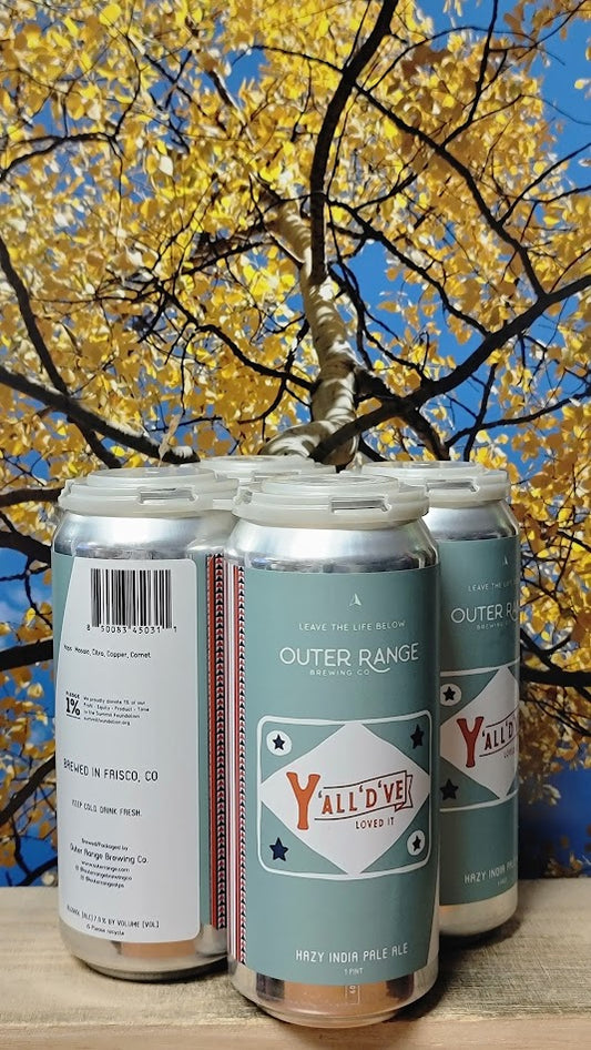 Outer range buck y 'all'd've loved it hazy ipa