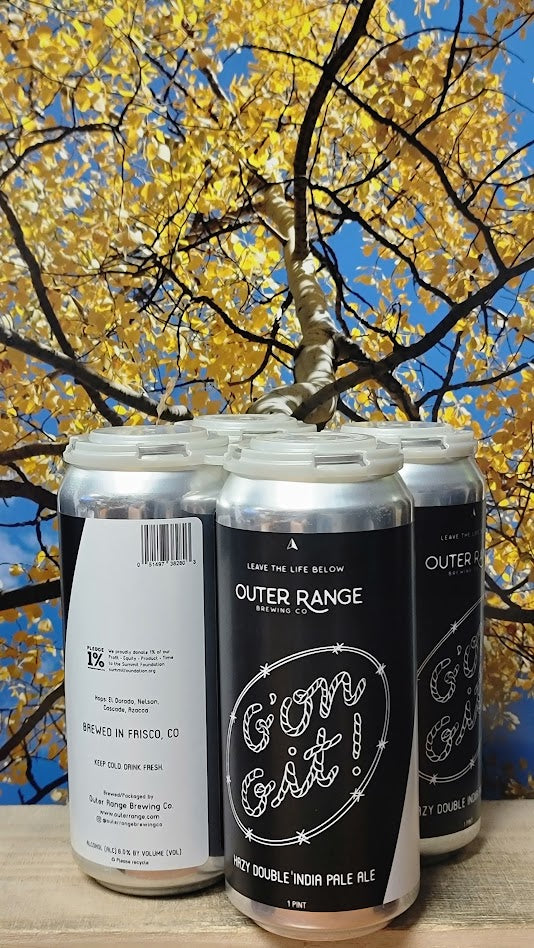 Outer range g'on git hazy double ipa