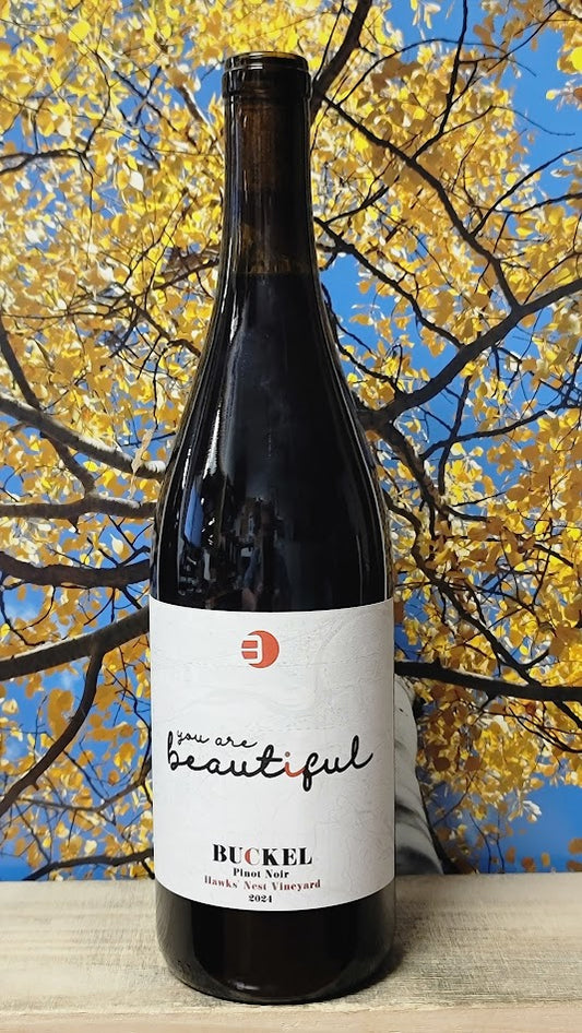 Buckel pinot noir hawk's nest vineyard