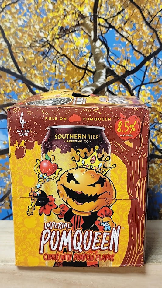 Southern tier pumqueen cider pumpkin