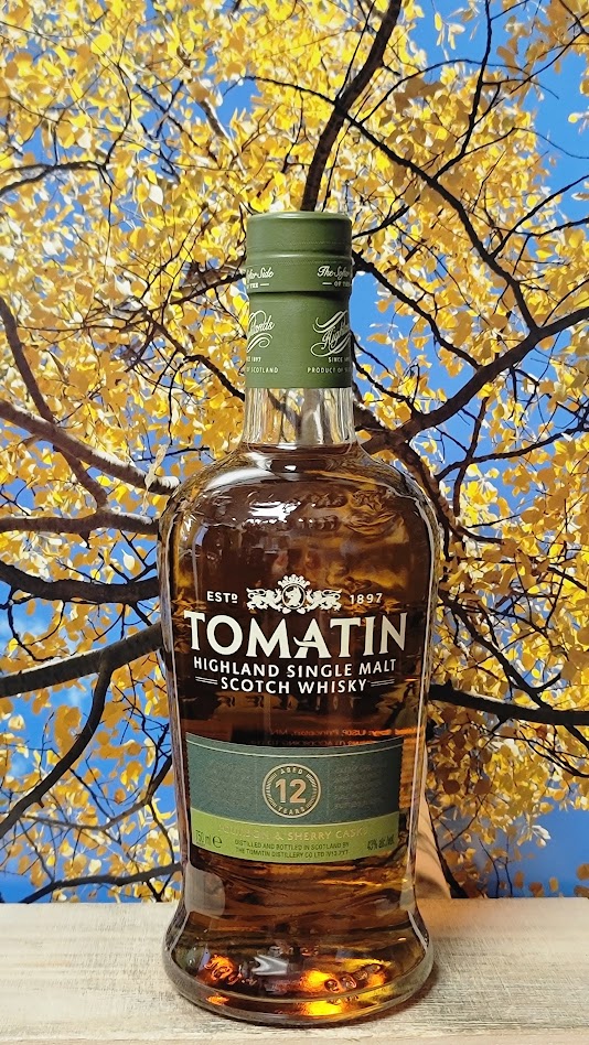 Tomatin highland scotch bourbon & sherry casks 12yr