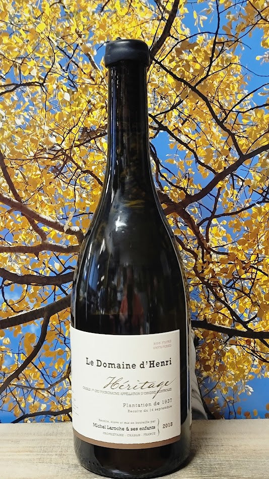 Le domaine d'henri 1cru fourchaume heritage chablis