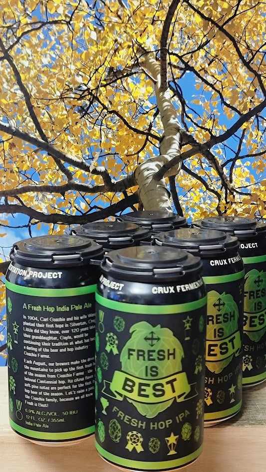 Crux fresh is best fresh hop ipa