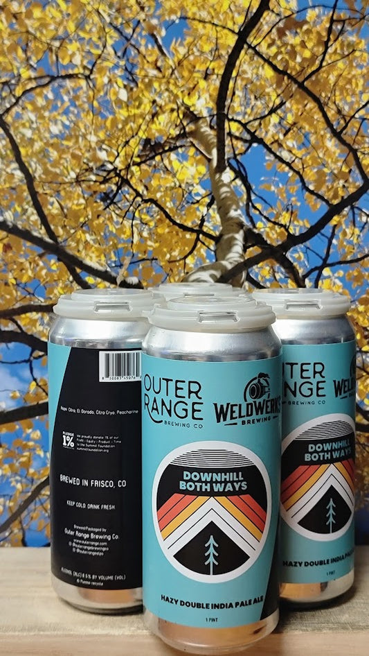 Outer range downhill both ways  hazy dipa