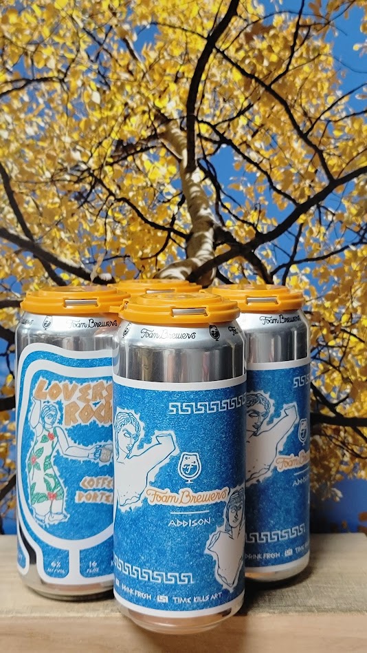Foam brewers lovers rock coffee porter