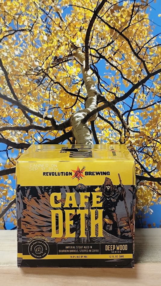Revolution brewing cafe deth imperial stout coffee/bourbon