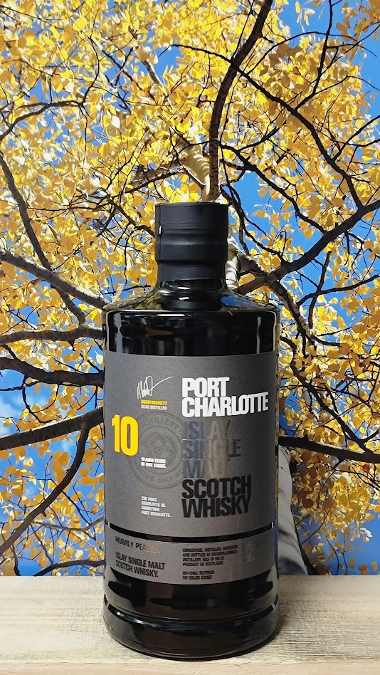 Bruichladdich port charlotte islay scotch pc10