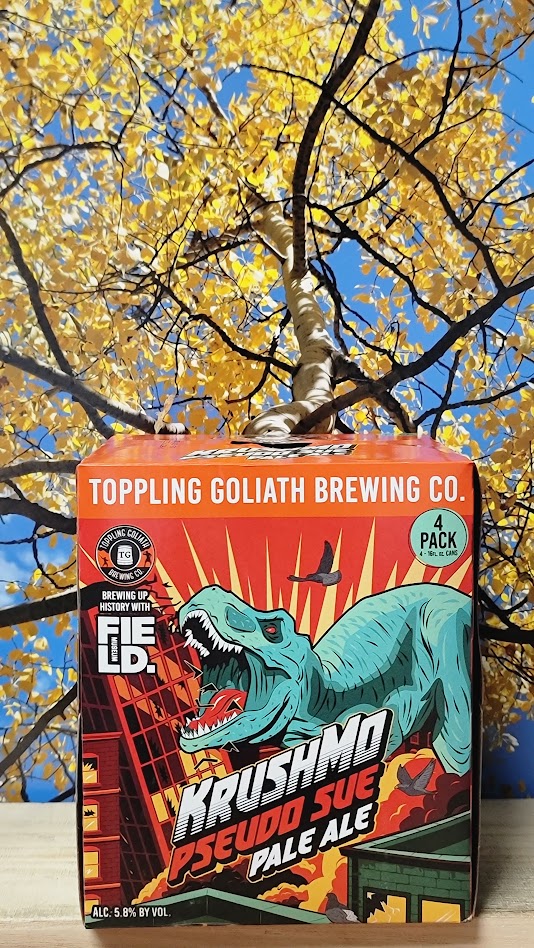 Toppling goliath krushmo pseudo sue pale ale