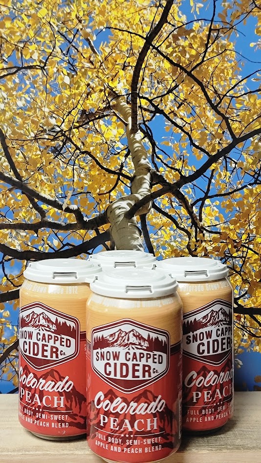 Snow capped spiced cider