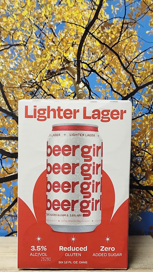Beer girl lighter lager
