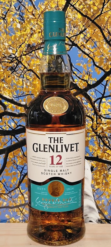 The glenlivet 12yr scotch whisky