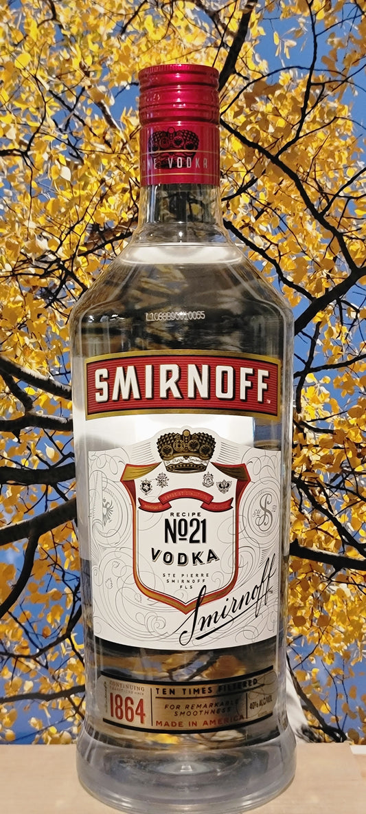 Smirnoff red vodka