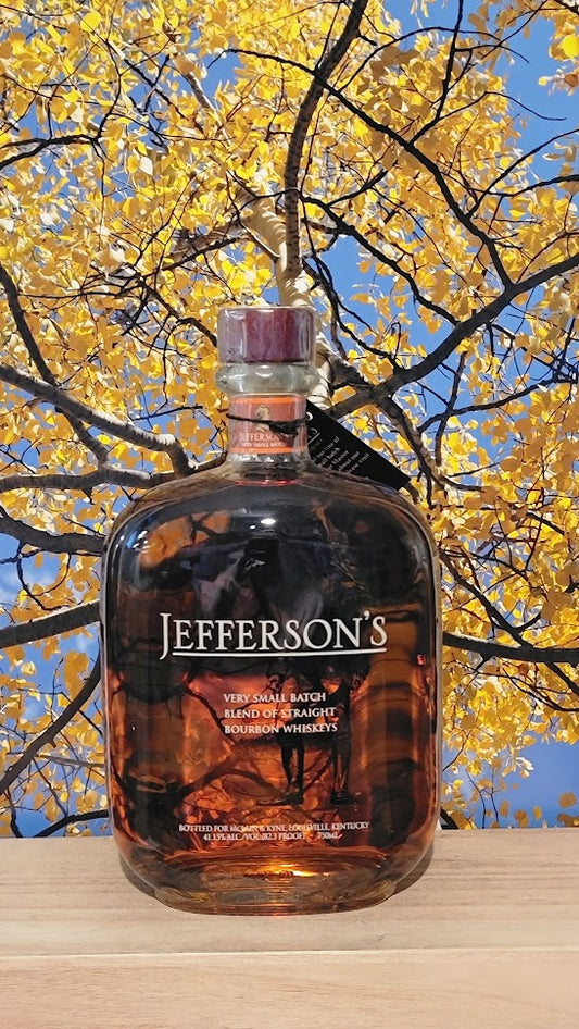 Jefferson's very small batch whiskey