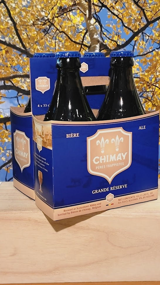 Chimay ale blue