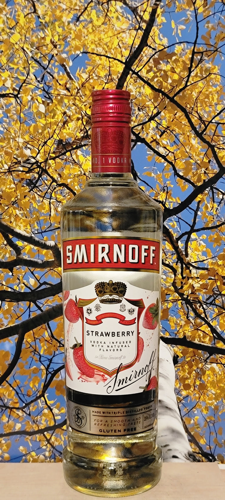Smirnoff strawberry vodka