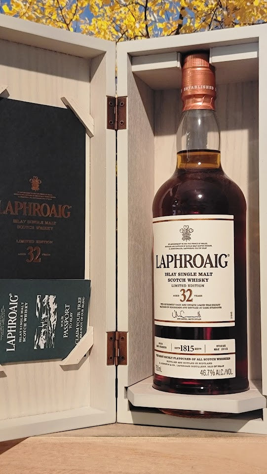 Laphroaig 32yr scotch