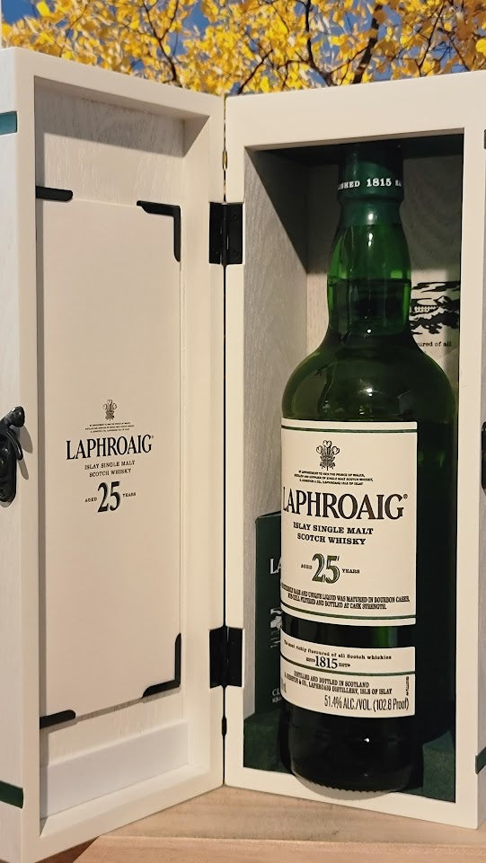 Laphroaig 25yr scotch