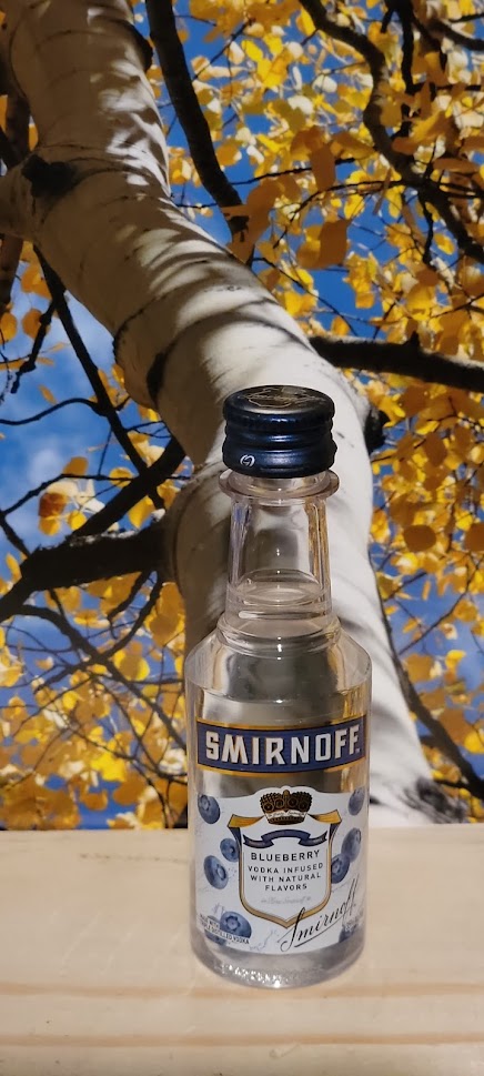 Smirnoff bluberry vodka