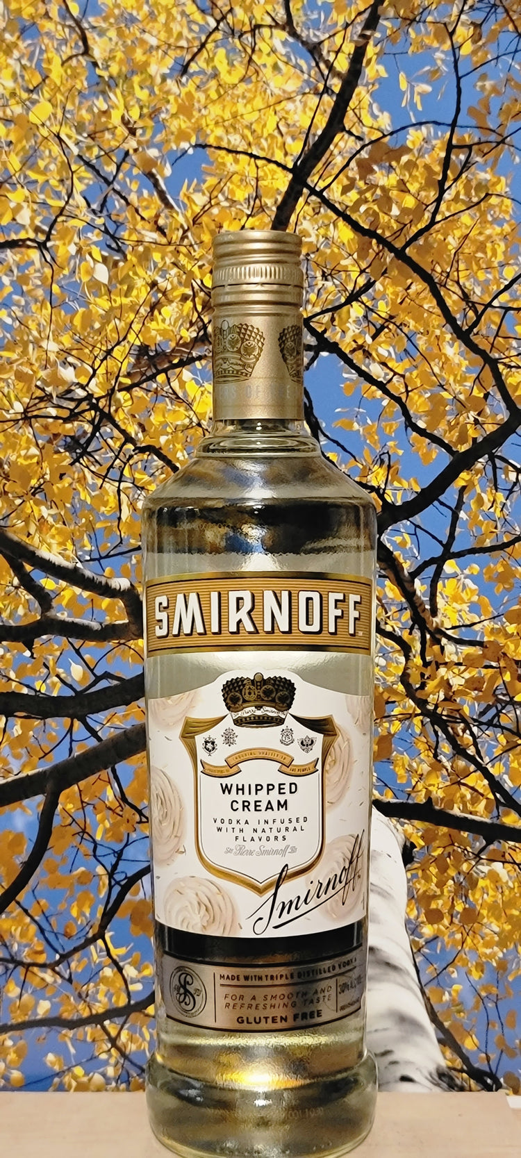 Smirnoff whipped cream vodka