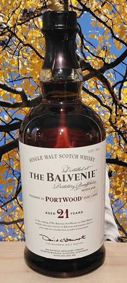 Balvenie 21yr port finish scotch