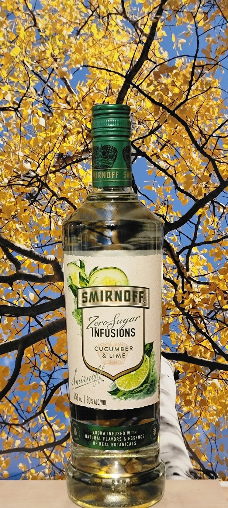 Smirnoff infusions cucumber & lime