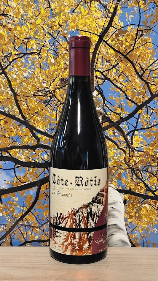 Bernard levet cote rotie la chavaroche syrah