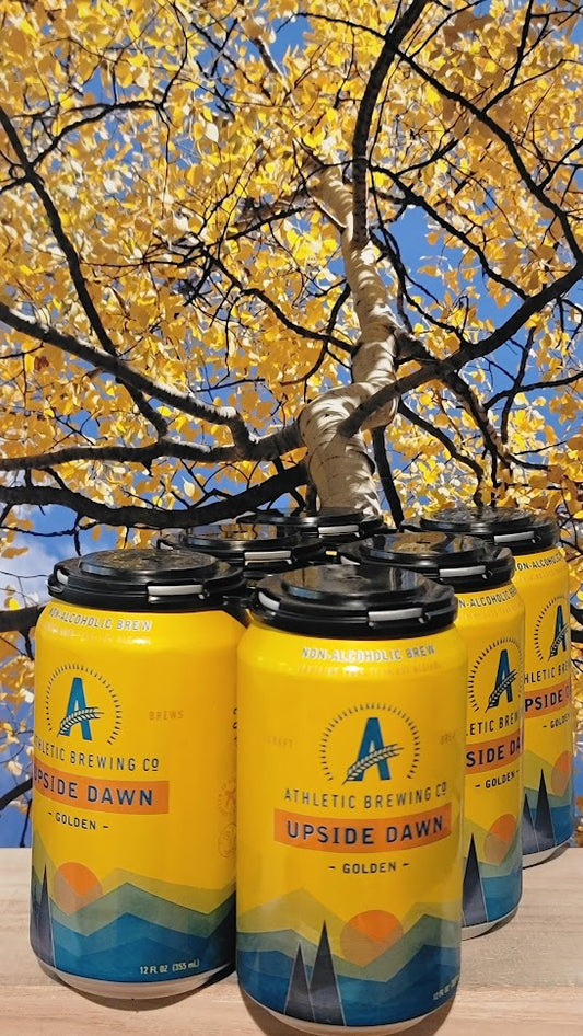 Athletic brew upside dawn golden ale