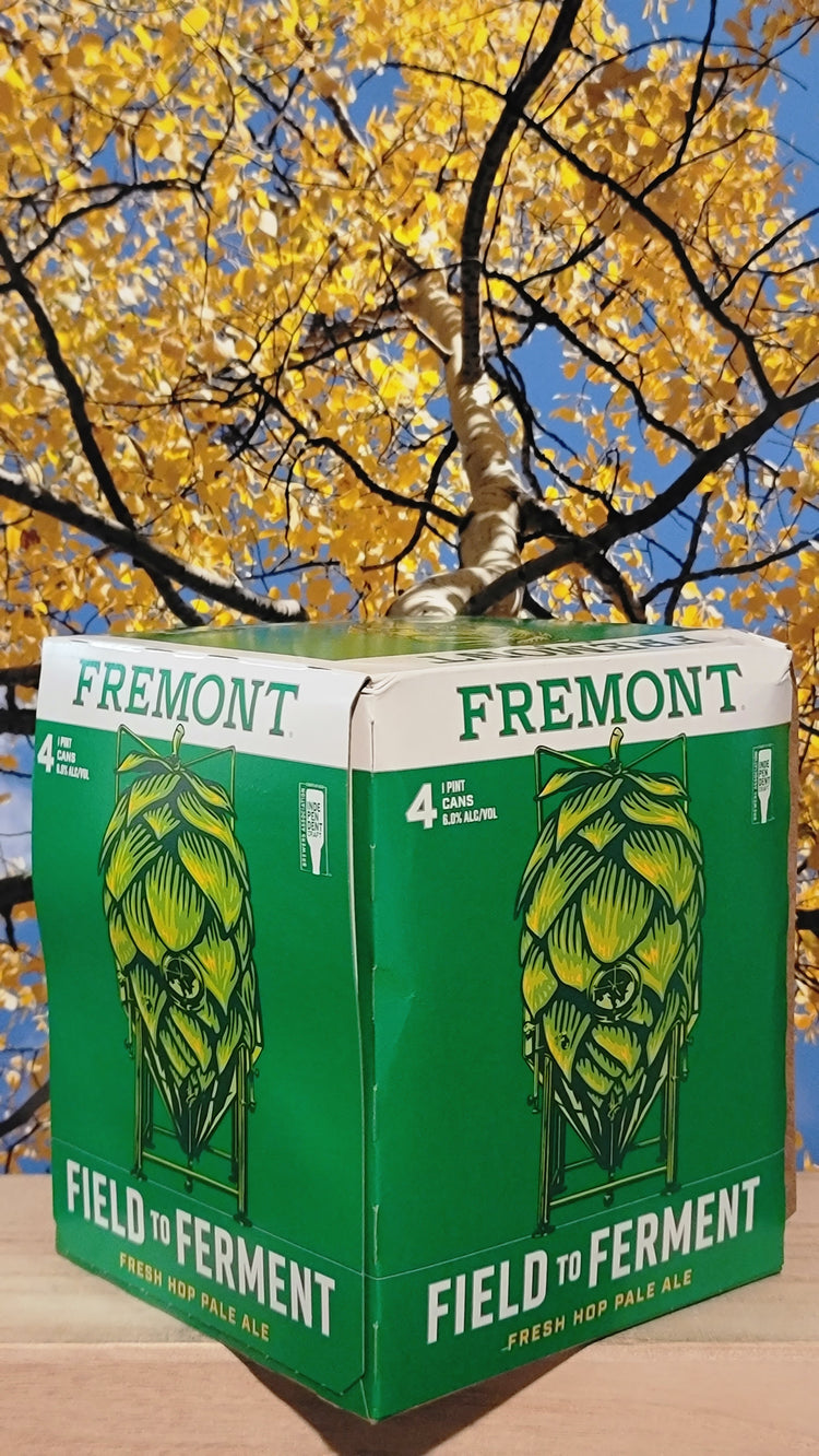 Fremont field to ferment fresh hop pale ale