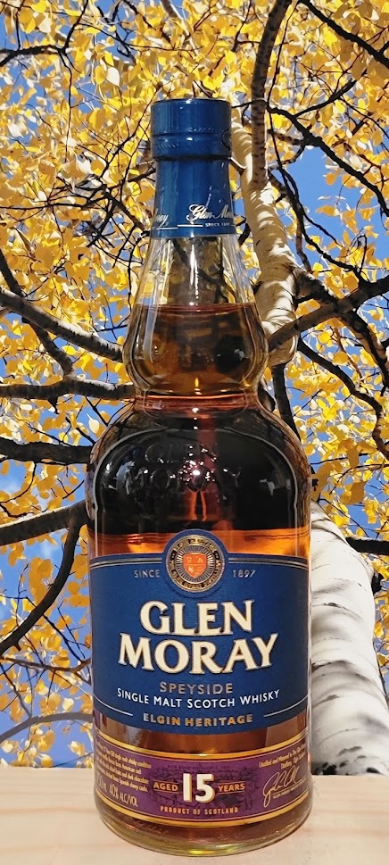 Glen moray 15yr scotch